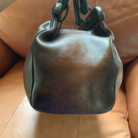 ✨STUNNING✨ Iconic GUCCI Tom Ford Wooden Handle Doctor Bag | - Picture 11 of 17